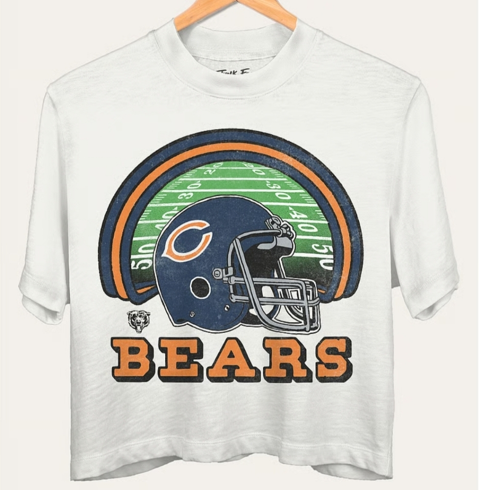 White Bears crop top T-Shirt